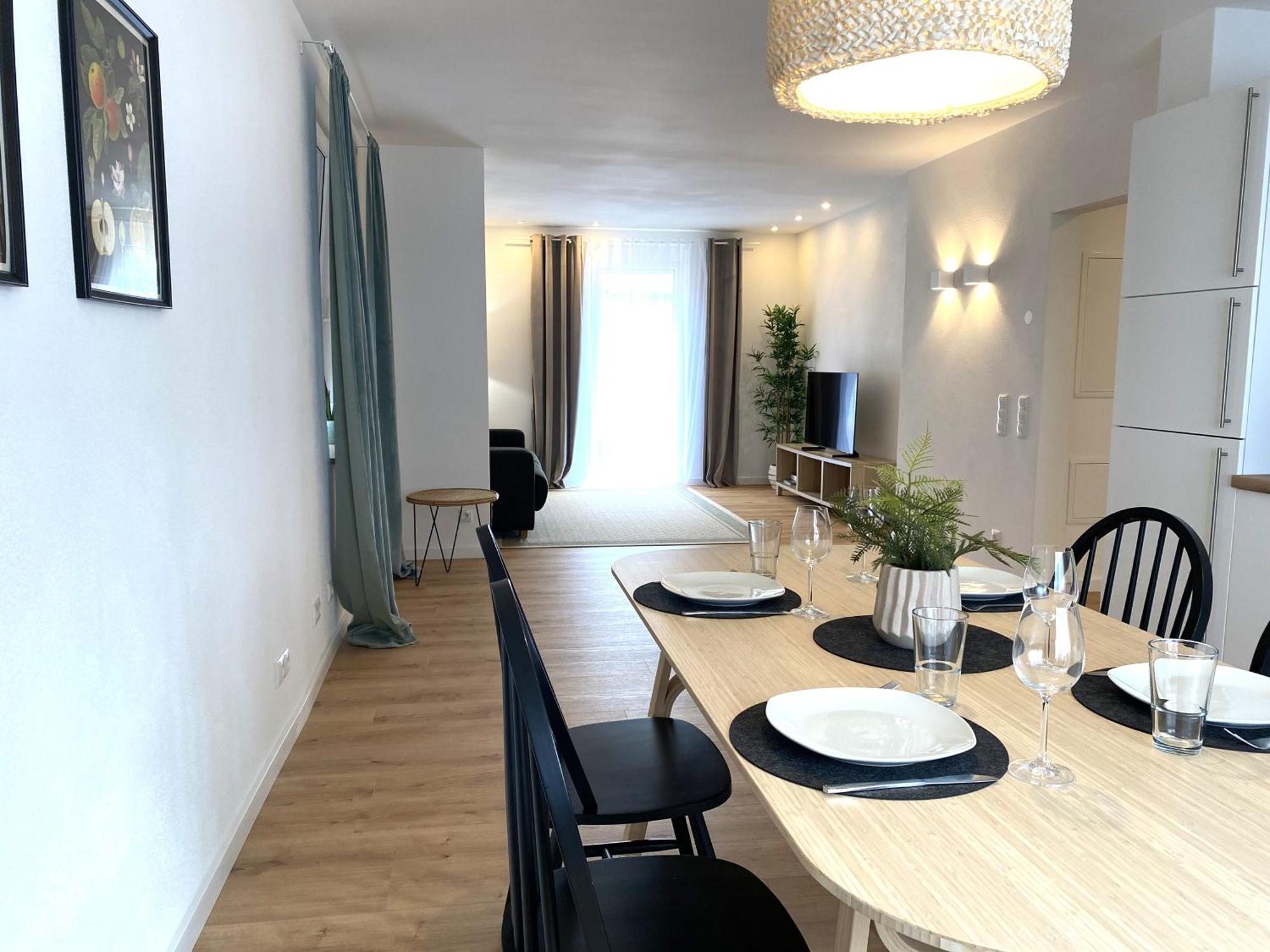 Modern Living Apartment - Naehe Krankenhaus, Altstadt, Bahnhof - 3-Zimmer Amberg Luaran gambar